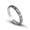 Argento Thai Trasferimento Ricchezza Pixiu Moneta di Rame Sutra del Cuore Bracciale Per Uomini Donne Moda Nuovi Gioielli Regalo Festa