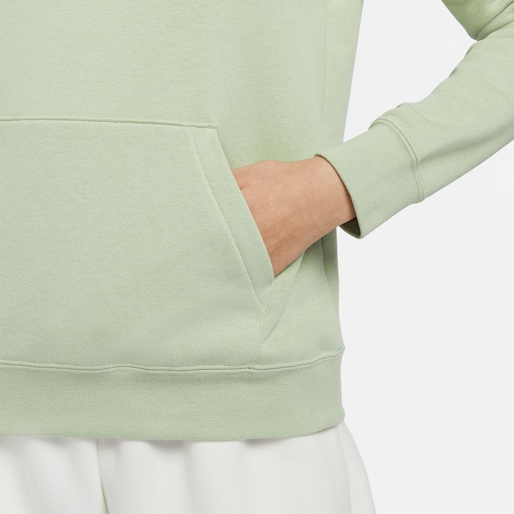 Nike Lettered Hooded Pullover Casual Sports Sweatshirt Women sweatshirt Light-Green DQ5776-343