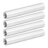 4Pcs Standoff Female Screw Aluminum Material Support Pillar Robot Shaft Accessories M4x0.7mm