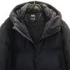 UNIQLO seamless down parka M black Men's Used