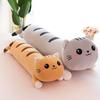 Long Cat Plush Toy Pillow Kids Birthday Gift Home Decor