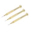 3pcs Nail Art Piercing Tool Accurate Drilling Alloy Manual Nail Piercing Tool for Tips