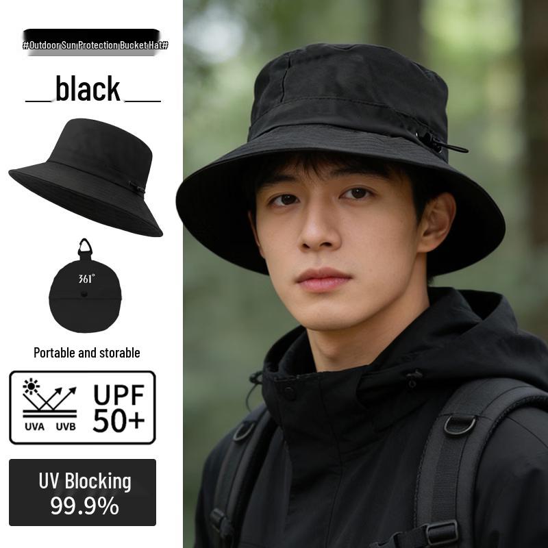 

361° Foldable Sun Protection Waterproof Outdoor Bucket Hat 53-60CM