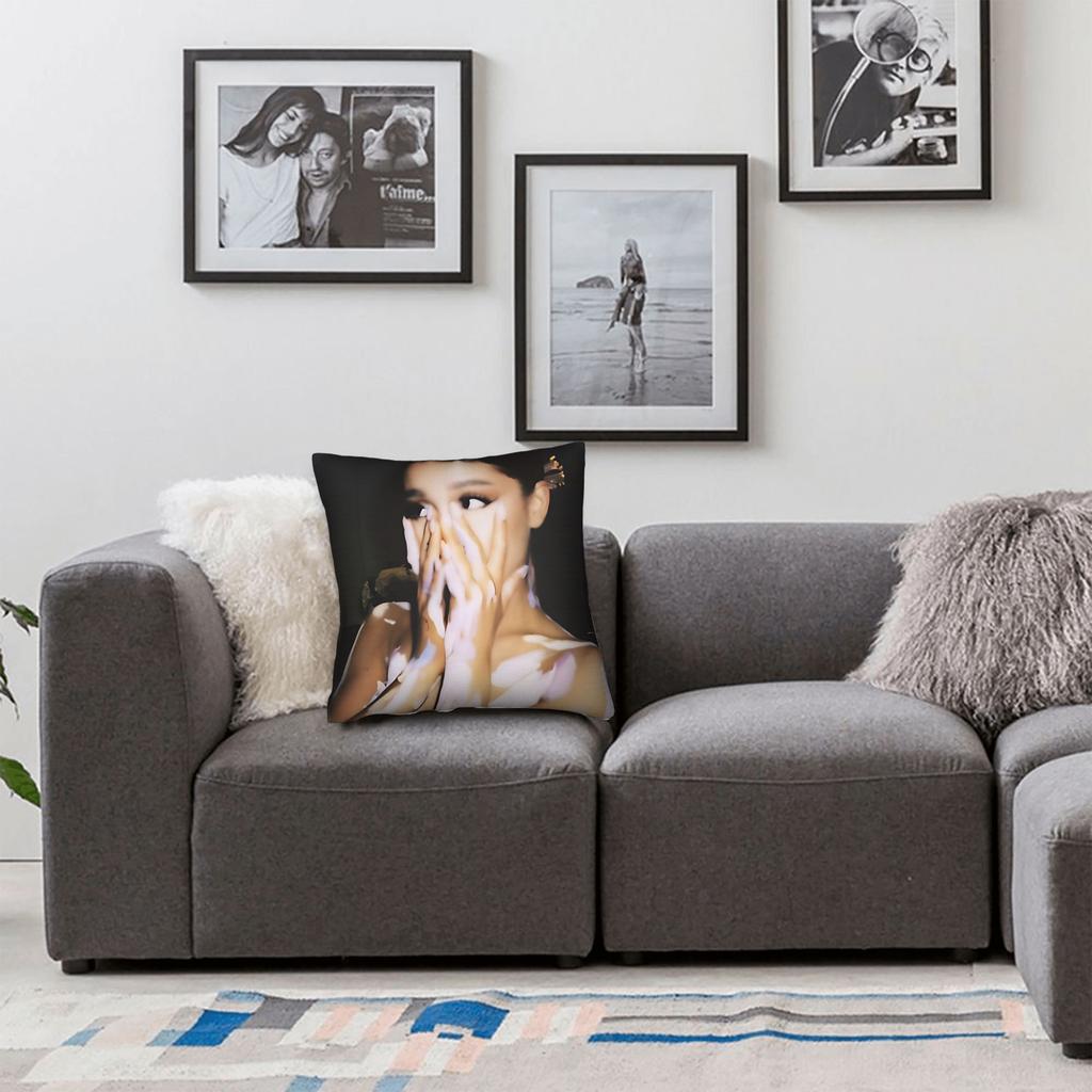 Aarianas Ggrandes Tour Pillow Case Soft Pillow Cover Fashion Cushion Cover For Living Room Sofa