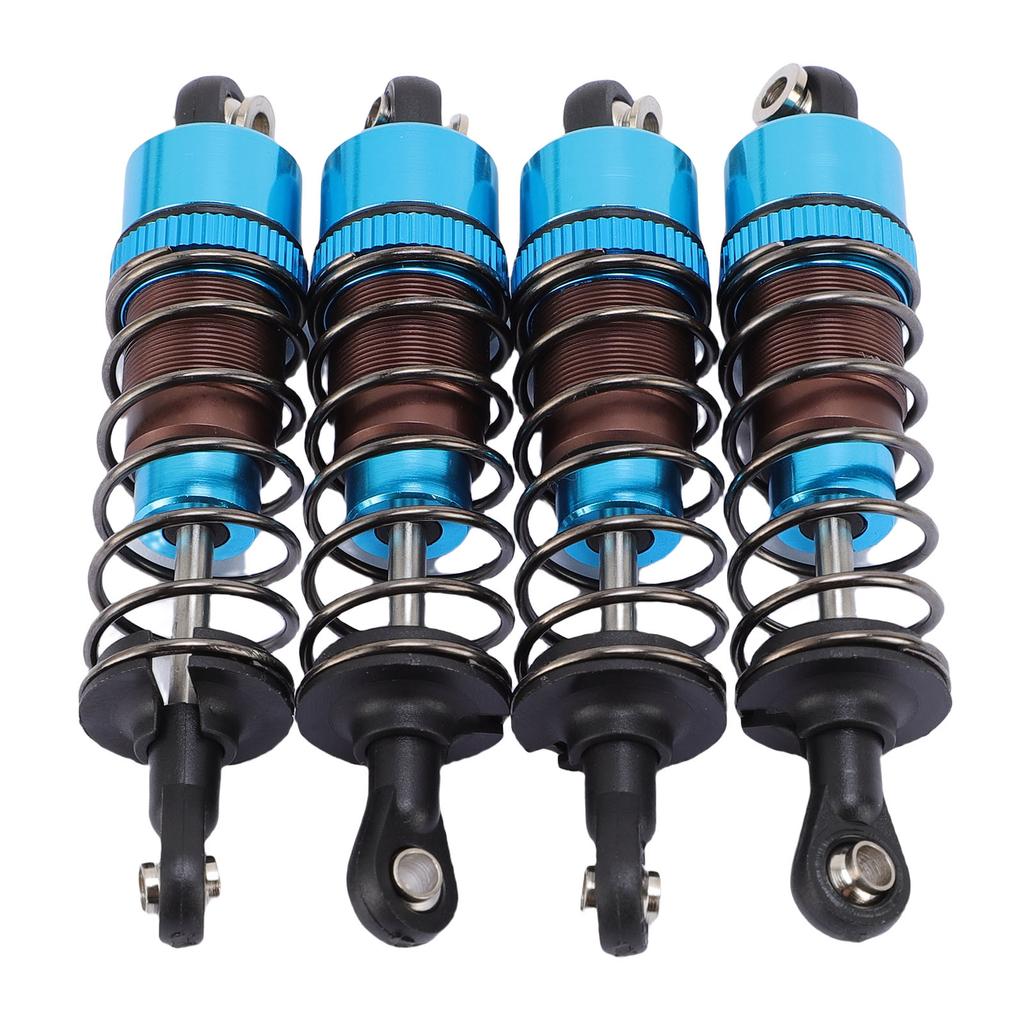4Pcs RC Shock Absorber Aluminum Alloy Lightweight 1 10 Remote Control Cars RC Shock Damper 70mm Blue