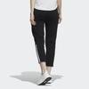 Adidas Three Stripe Cropped Track Pants Women Bottoms Black H09745
