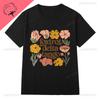 Women Hot Sale Tops Foxtrots Deltas Tangos Boho Floral TShirt 100 Cotton Short Sleeve Flowers Casual Oneck Girls Clothes