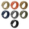 Nylon Watch Strap Replacement Breathable 18/20/22MM Women Men Braided Watch Wristband with Metal Pin Buckle Watch Accessories