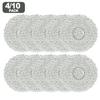 Replacement Microfiber Mop Cloths for Eureka J15 Max Ultra Self Emptying Robot Vacuum 4 or 10 Pack Cleaning Cloths