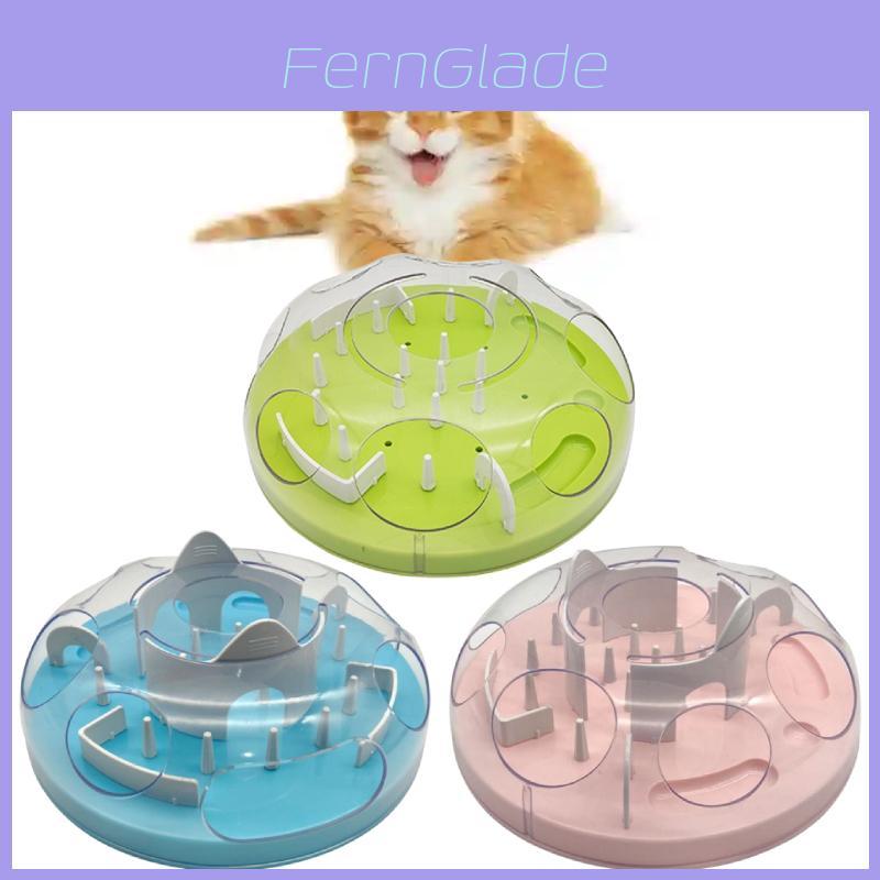 Cat Maze Feed Toy With Abs Material For Interactive Play And Energy Burnoff