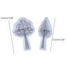 Tree Shaped Silicone Candle Mold for Handmade Soap Gypsum Resin Aromatherapy Candle Silicone Mould Desktop Decoration