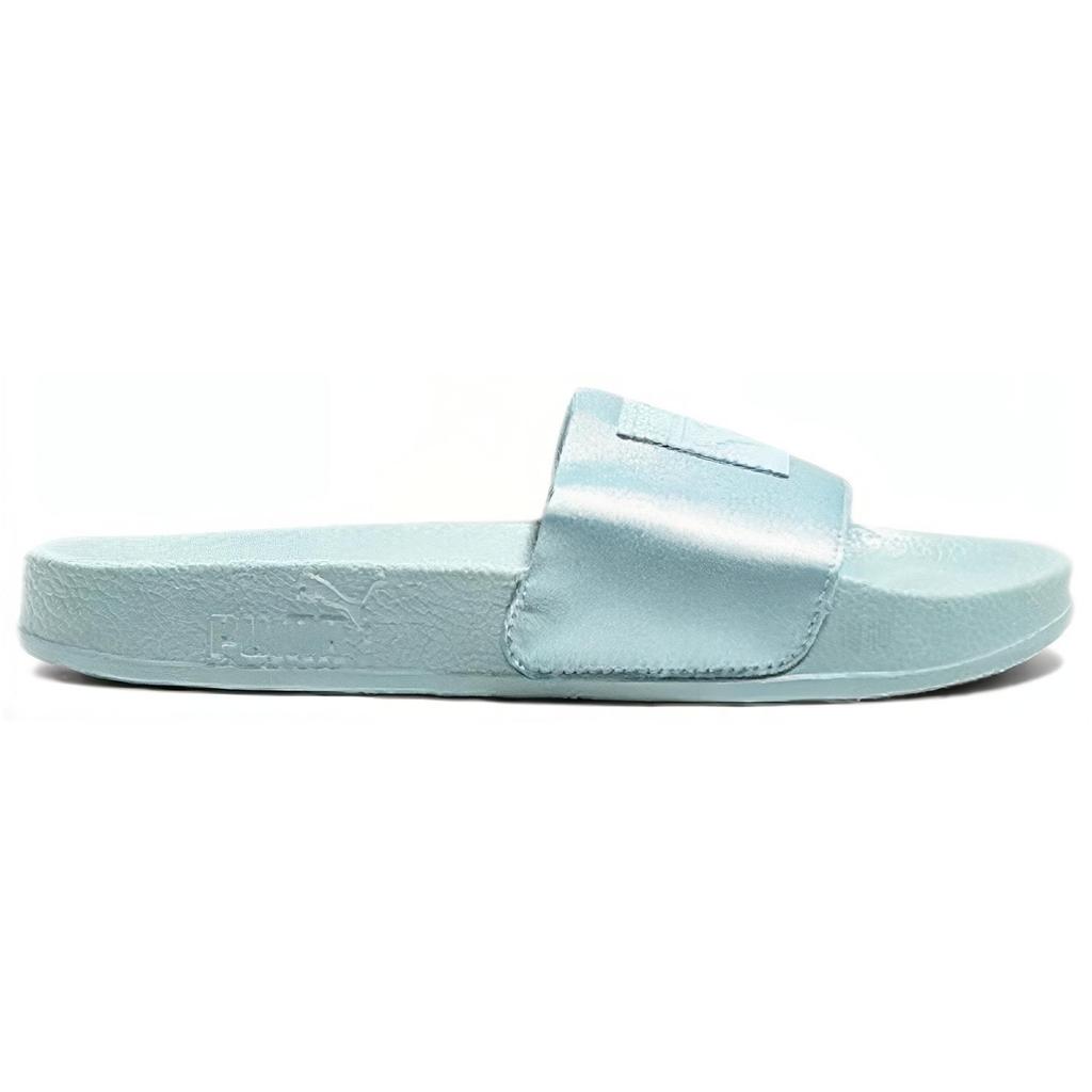 PUMA Leadcat Satin Green Slippers Womens 365338-03