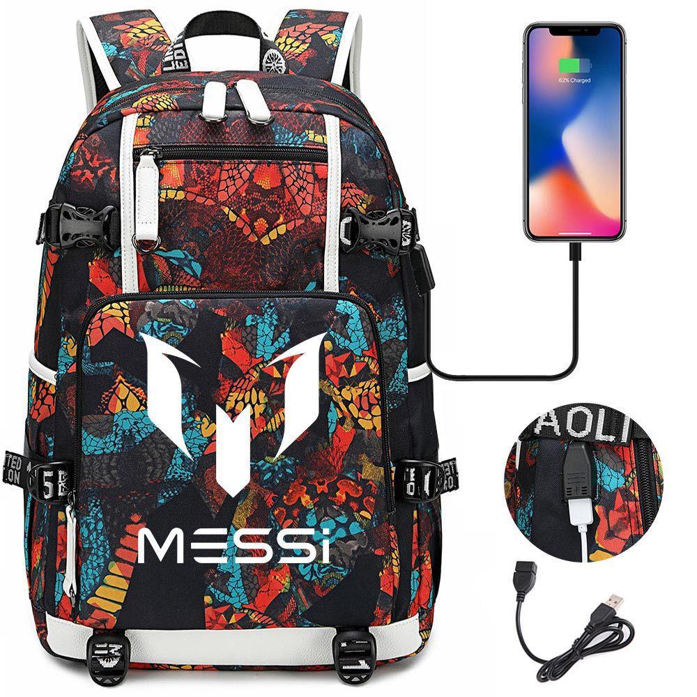 Large Capacity Schoolbag with Shoulder Strap; Student Three-piece Pencil Case Set