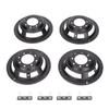4pcs 4 Inch Speaker Basin Stand Subwoofer Iron Frame Basket for DIY Speakers Repairment