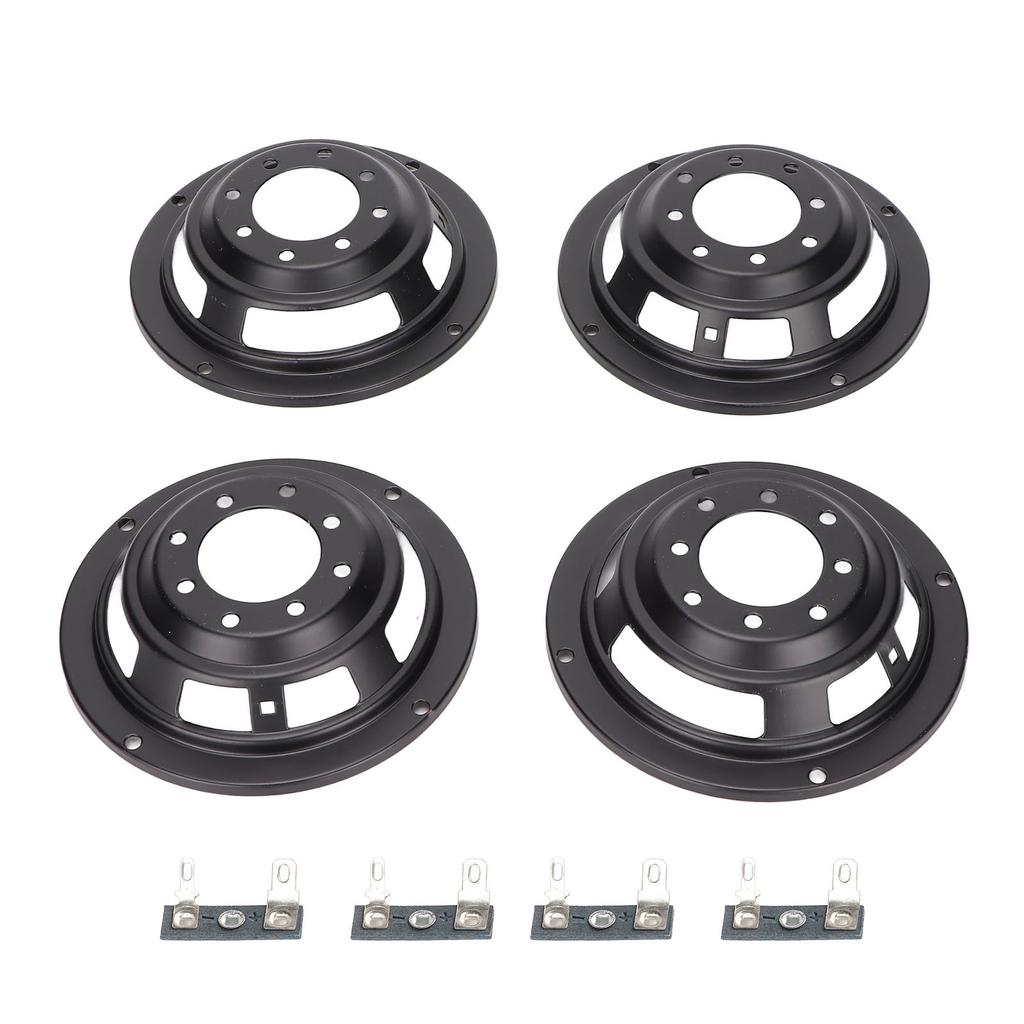 4pcs 4 Inch Speaker Basin Stand Subwoofer Iron Frame Basket for DIY Speakers Repairment