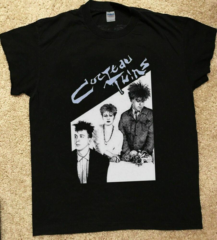 

Vintage Rare Hot Cocteau Twins Treasure Black T-Shirt L564