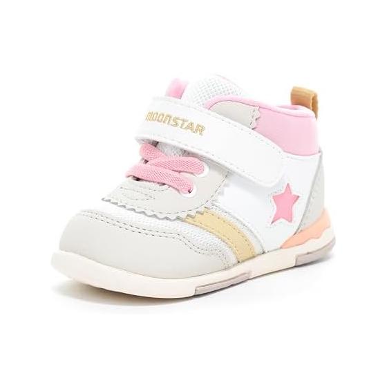 MoonStar Unisex Baby High Cut 13~18cm 0.5cm Boys Girls Baby Shoes