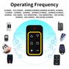 Multi Frequency 300-915MHz Garage Door Remote Control RF 8CH Copy Duplicator 433MHz 868MHz Remote Fixed Rolling Code Transmitter