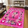 1pc Disney Cartoon Characters Pattern Carpet Area Rug Non-slip Carpet Hand Washable Floor Mat Suitable For Living Room Bedroom Home Decor Ro