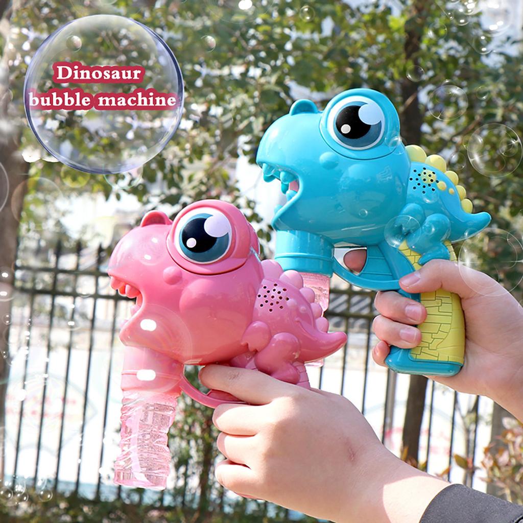 Children's Electric Dinosaur Bubble Machine Automatic Bubble Blowing 100ML