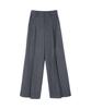 Make A Toast [22Fw] Basic Wide Pants - Gray