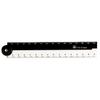 Art 1pcs Folding ruler black and white simple ruler graphic folding ruler student learning supplies creative stationery