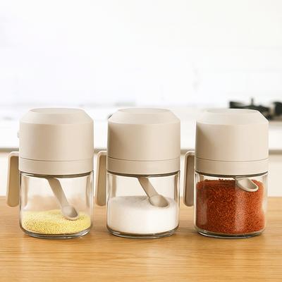 Dustproof Sealed Seasoning Jar Moisture-proof Sugar and Salt Container  Restaurant