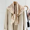 Premium 111 Silk 91cm Twill Silk Large Square Scarf Temperament Light Luxury Thin Silk Scarf Scarf Shawl Women