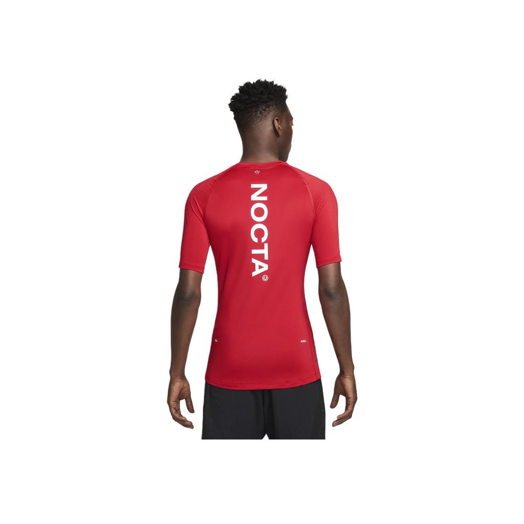 Nike X Drake Collaboration Nocta Series Ss24 Nrg Ss Bl Logo Fashion Crew Neck Short Sleeve T-Shirt Men Tops Red DM1710-657