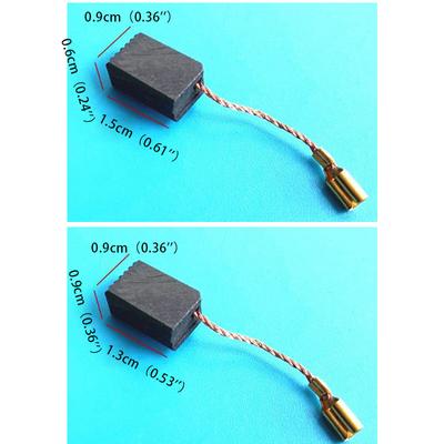 2Pcs Angle Grinder Carbon Brushes 13X9X6Mm For 100Mm Angle Grinder Replacement