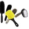 Automobile Cleaning Brush Short Handle Tire Brush Soft Fur Automobile Wheel Brush Automobile Truck Motorcycle Alloy Wheel Brush
