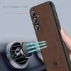 Samsung S26 Ultra Car Magnetic Phone Case - A57 Suede Texture Skin-friendly S25 FE Protective Cover