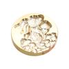 Emboss Sealing Wax Stamp Head Brass Sealing Stamp Wax Seal Stamp Head Replacement for Envelope Sealing Greeting Cards