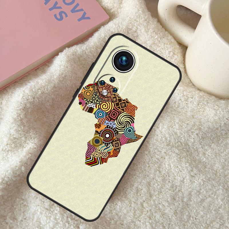 Africa Map Geogra Case For Honor X9a X8a X8b X9b X9c X8 X9 50 70 90 Lite Honor 200 Pro Magic 7 5 6 Lite Coque