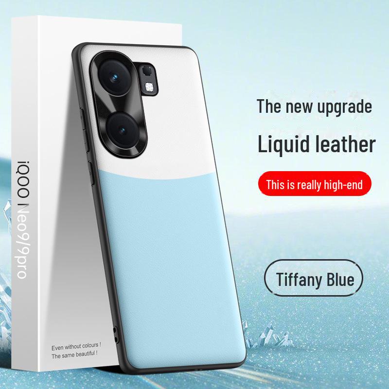 Schutzhülle aus flüssigem Leder für iQOO Neo9 - Fallschutz und Antifouling