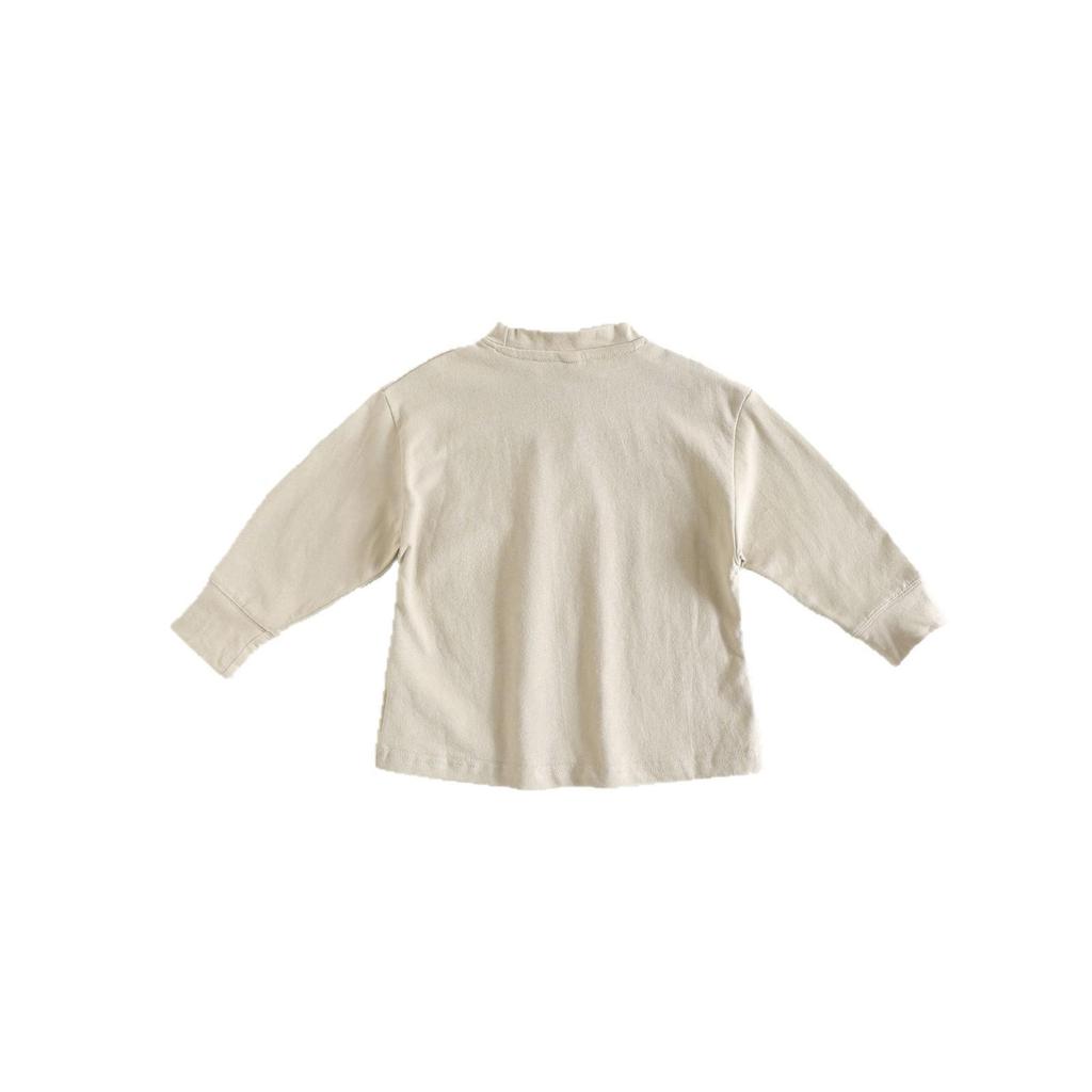 Autumn Korean Cartoon Sweatshirt for Kids - Breathable, Versatile, Long Sleeve Base Layer