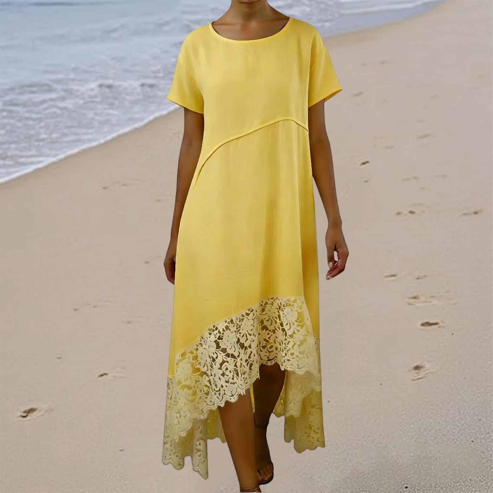 

Women s Casual And Fashionable -color Dress S