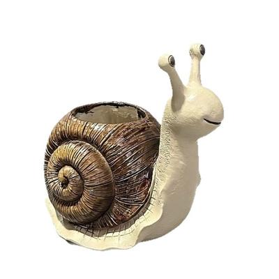 Cartoon Succulents Pots Snail Shape Succulents Planter Container Animal Planter Plant Pots Snail Flower Pot for Home Dec