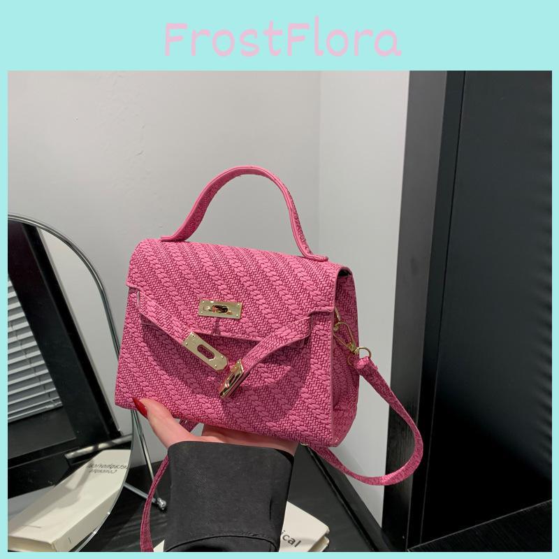 Trendy Commuter Bag Small Square Pu Leather Handbag For Spring Summer 2024