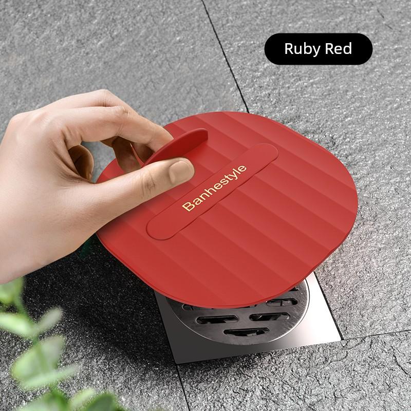Floor Drain Deodorizer, Sewer Deodorizing Cover, Anti-Odor Device, Bathroom Toilet Anti-Insect Pipe, Anti-Odor Silicone Seal