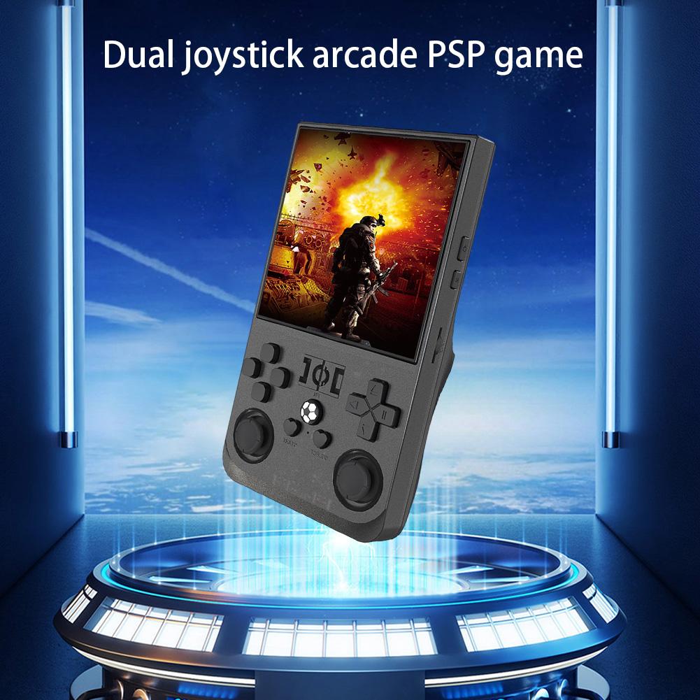 R36MAX Retro Gaming Console Built-in 15000+ Games Portable Pocket Video Player 64G 128G Mini Retro Game Player Travel Essentials