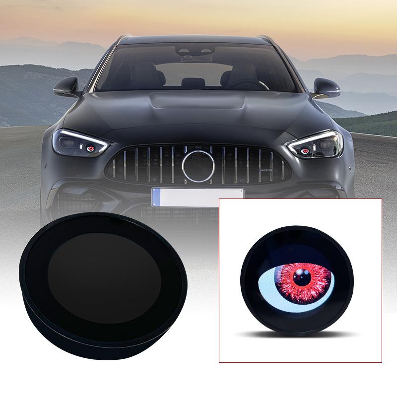 1piece Single Mode Dynamic Demon Eye for 12v Car WIFI Control Eyes Retrofit Kits Headlight Assembly Auto Accessories