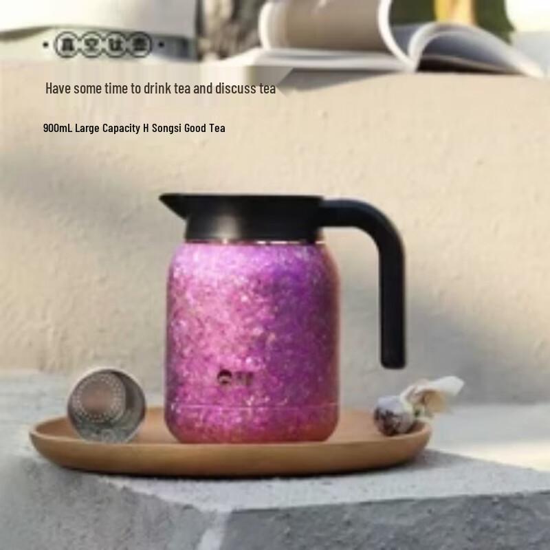 DKADI Pure Titanium Insulated Stewing Tea Pot