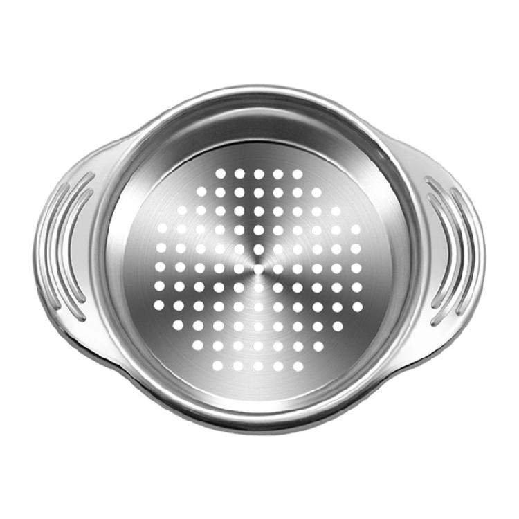 

Oxidation Proof Metal Drainer With Comfortable Grip Kitchen Filters Constructed For Straining Oil Fat And Soup 1