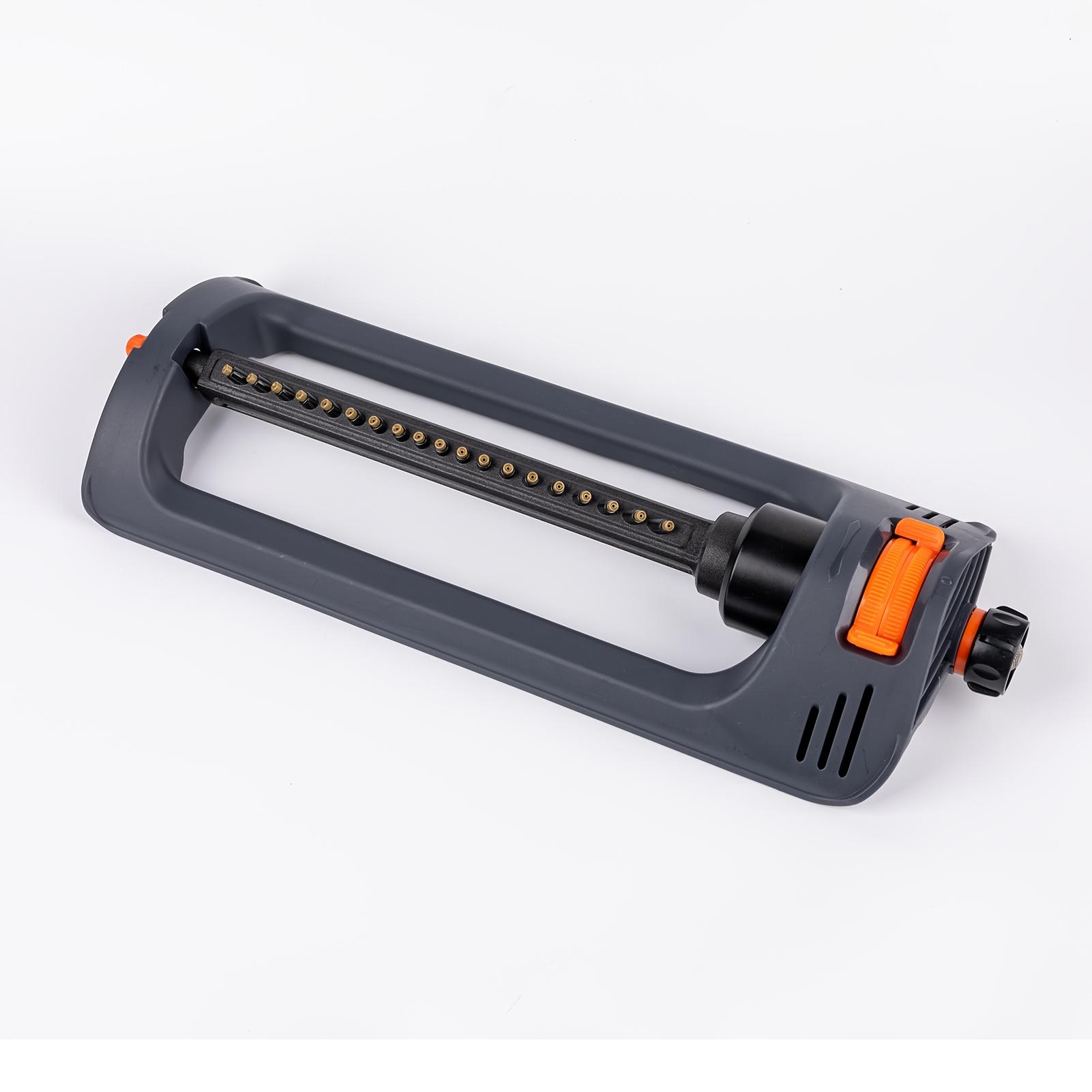 1 шт. Автоматический осциллирующий дождеватель, 19 регулируемых отверстий для системы полива газона, Универсальный коннектор, Изготовлен из пластика, Батарейки не требуются