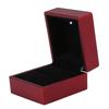 Ring Box Square Ring Jewelry Earring Coin Box with LED Light for Wedding Engagement