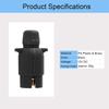 12V Electric Black Plastic 7 Pole Trailer Plug Wiring Connector Adapter for   Driving