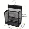 Hanging Toiletry Bag PVC Mesh Bag Detachable Basket  Quick Drying Shower Storage Bag Wall Mounted Cosmetics Toiletries Organizer
