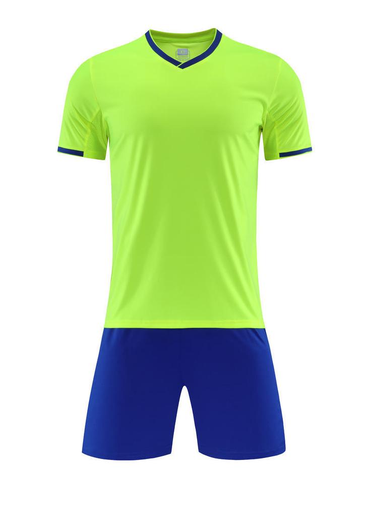 Fußballtrikot-Sets, Sportwettkampf-Trainings-Teamuniformen für Herren und Damen, Uniformen für Erwachsene und Kinder, dünne atmungsaktive Fußballtrikots