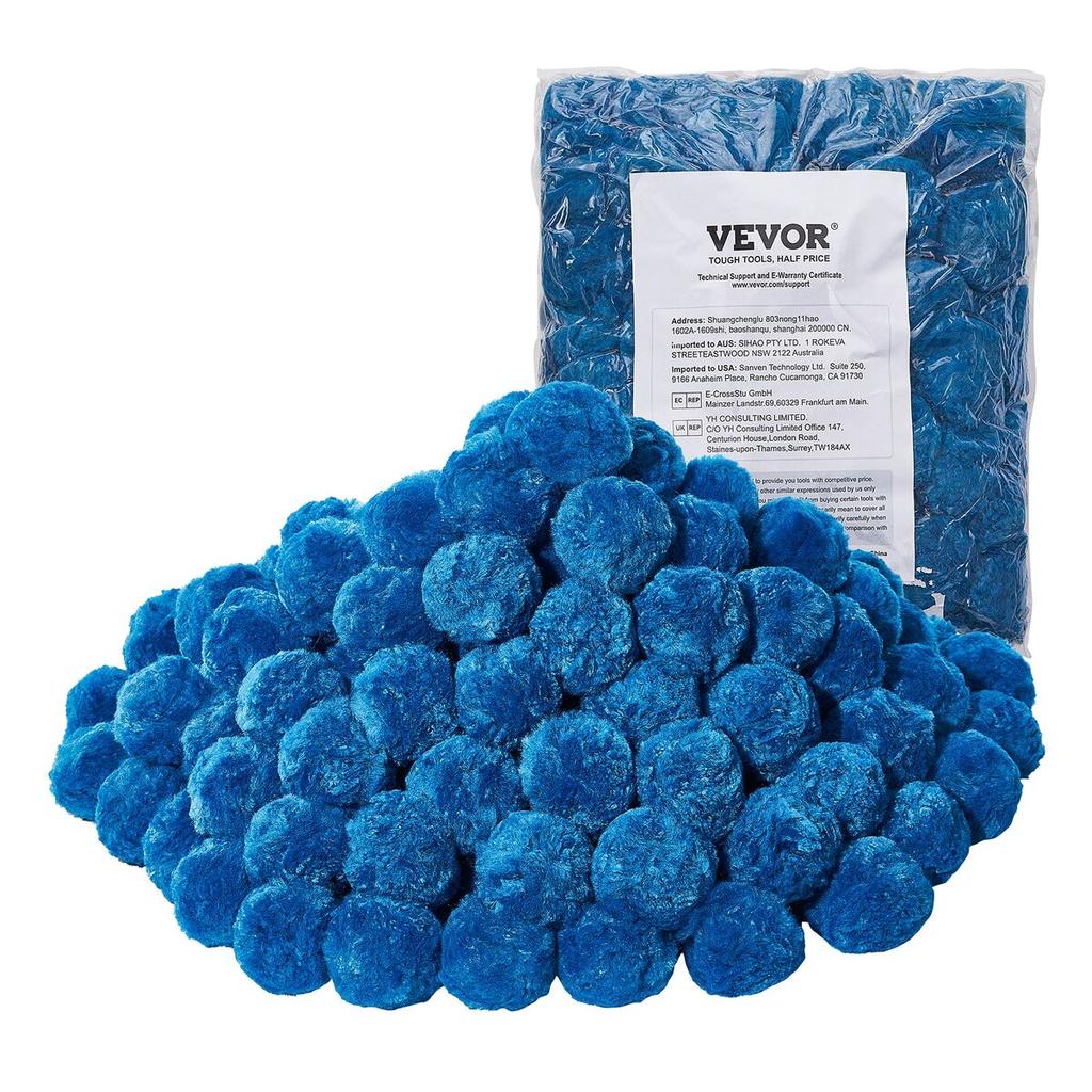 Pool Filter Balls for Sand Filter Pump Swimming Pool 1.5 Lbs Reusable Blue